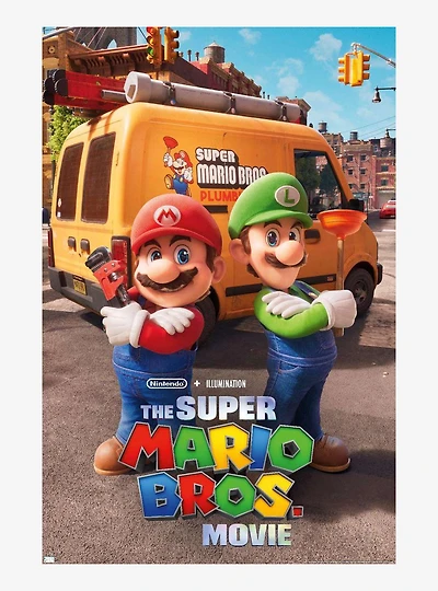 The Super Mario Bros. Movie Brooklyn Plumbers Poster