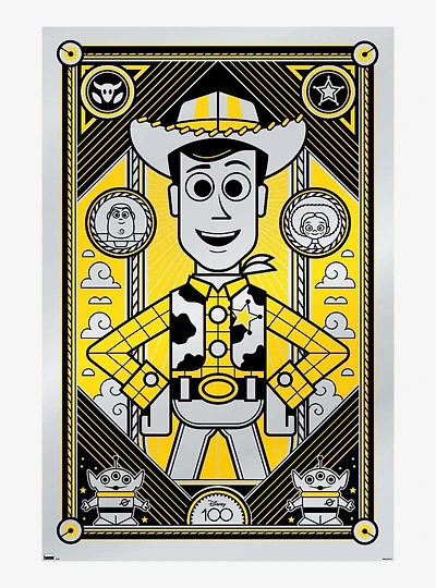 Disney100 Pixar Toy Story Woody Poster