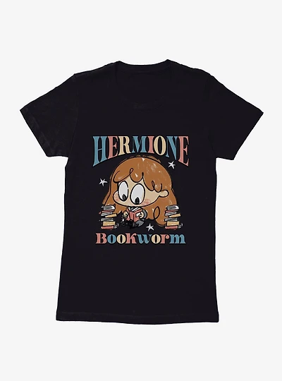 Harry Potter Hermione Bookworm Womens T-Shirt