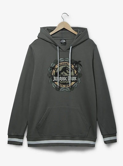 Jurassic Park Tonal Logo Hoodie - BoxLunch Exclusive