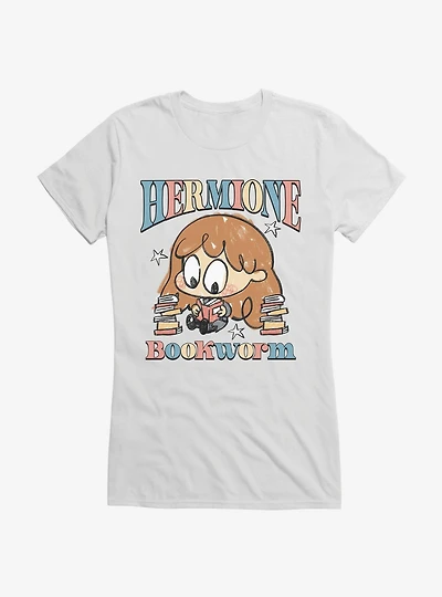 Harry Potter Hermione Bookworm Girls T-Shirt