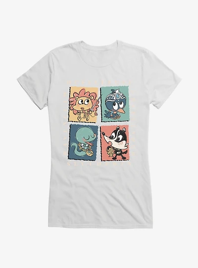Harry Potter House Mascots Girls T-Shirt