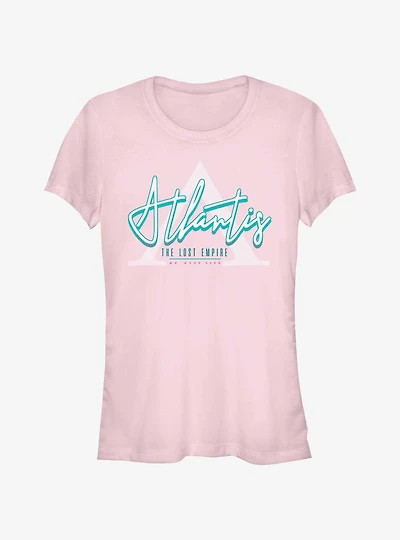 Disney Atlantis: The Lost Empire Symbol Logo Girls T-Shirt