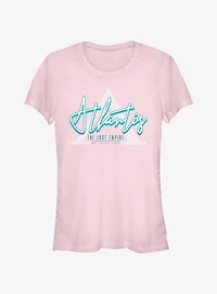 Disney Atlantis: The Lost Empire Symbol Logo Girls T-Shirt