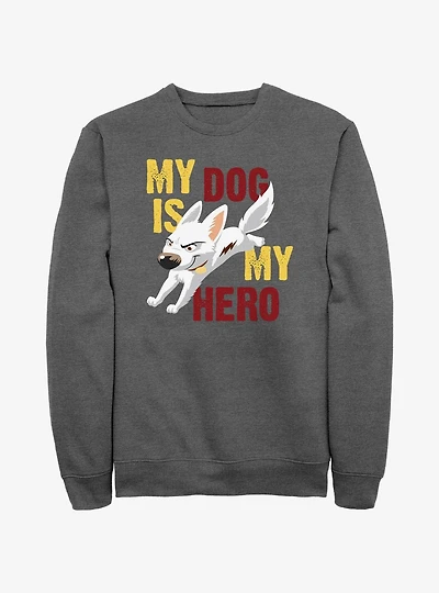 Disney Bolt My Dog Is Hero Sweatshirt
