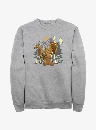 Disney Brother Bear Rutt and Tuke Moose Brothers Sweatshirt
