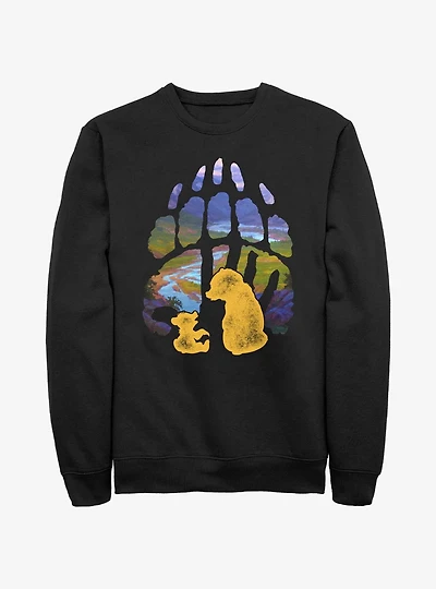 Disney Brother Bear Pawprint Sweatshirt