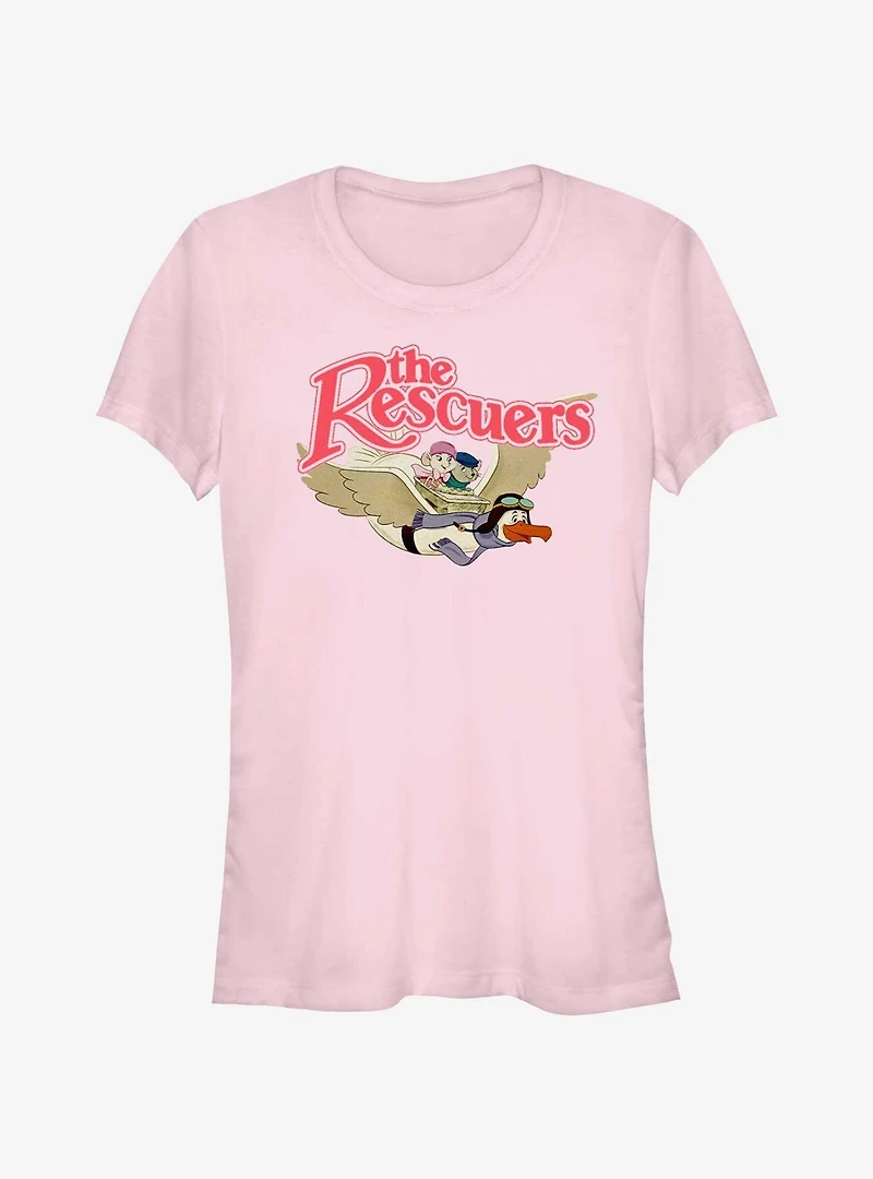 Disney The Rescuers Down Under Bernard and Bianca Flyby Girls T-Shirt