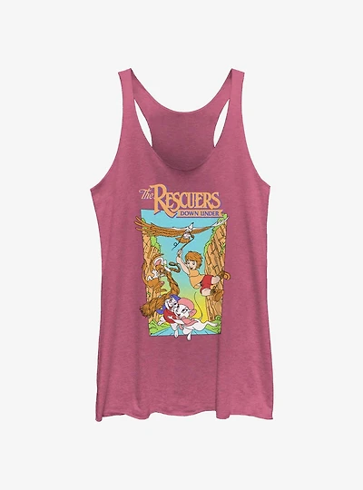 Disney The Rescuers Down Under Adventure Poster Girls Tank