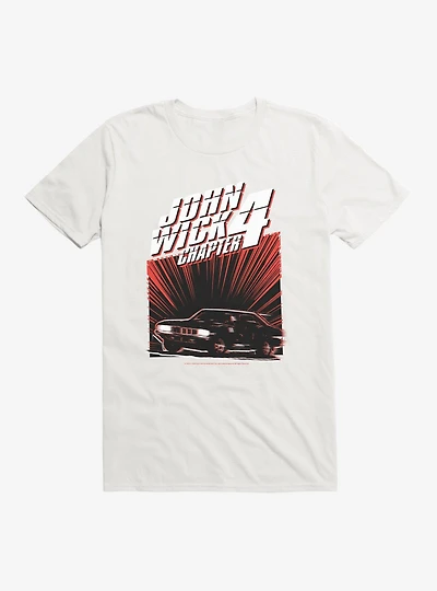 John Wick: Chapter 4 Car Chase T-Shirt