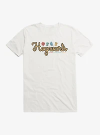 Harry Potter Hogwarts House Cursive Logo T-Shirt