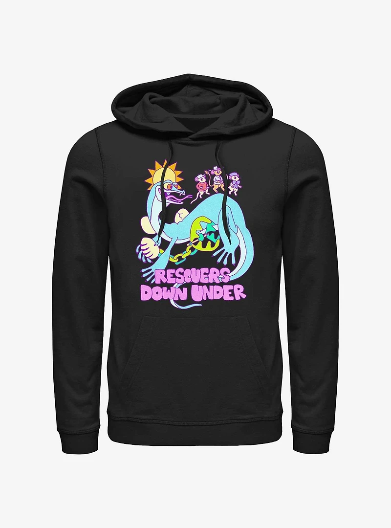 Disney The Rescuers Down Under Joanna The Goanna Hoodie