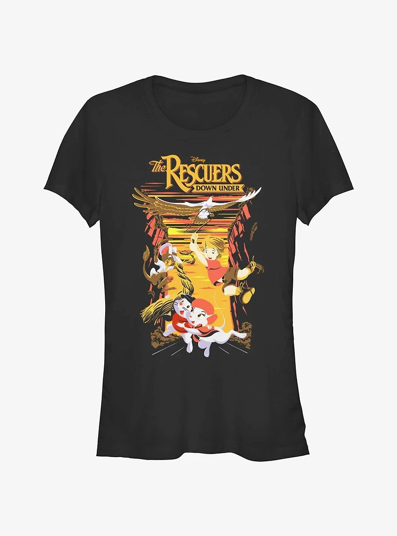 Disney The Rescuers Down Under National Park Rescue Girls T-Shirt