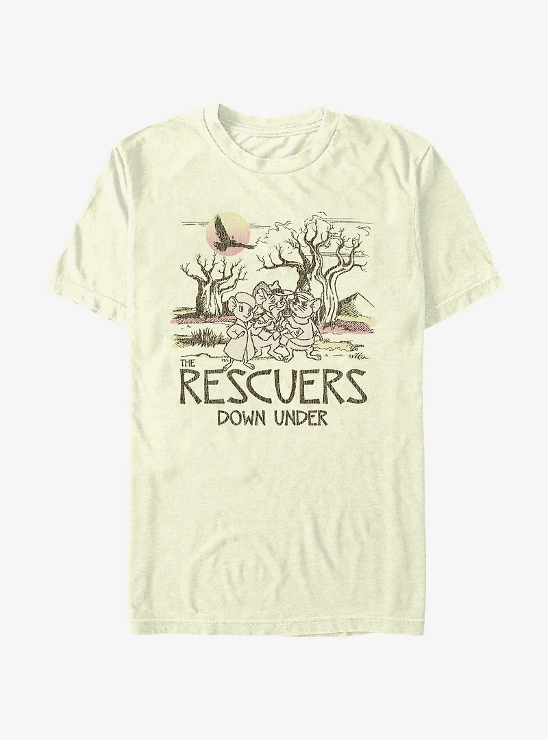 Disney The Rescuers Down Under Destination Rescue T-Shirt