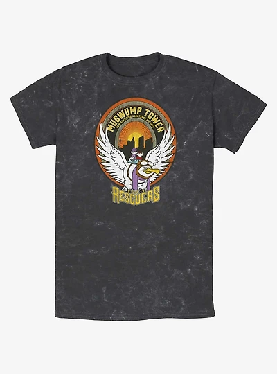 Disney The Rescuers Down Under Mugwump Tower Badge T-Shirt