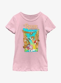 Disney The Rescuers Down Under Adventure Poster Youth Girls T-Shirt