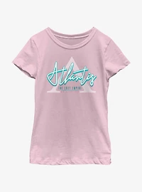 Disney Atlantis: The Lost Empire Symbol Logo Youth Girls T-Shirt
