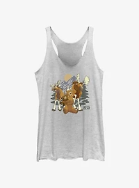 Disney Brother Bear Rutt and Tuke Moose Brothers Womens Tank Top