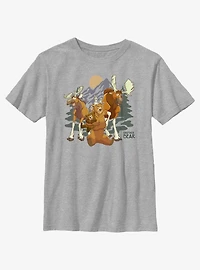 Disney Brother Bear Rutt and Tuke Moose Brothers Youth T-Shirt