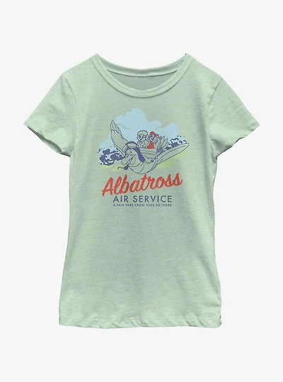 Disney The Rescuers Down Under Albatross Air Service Youth Girls T-Shirt