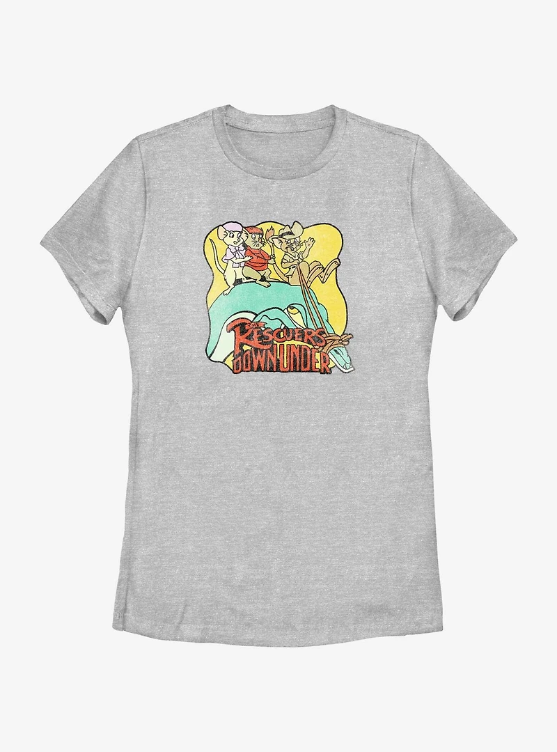 Disney The Rescuers Down Under Adventures With Jake Womens T-Shirt