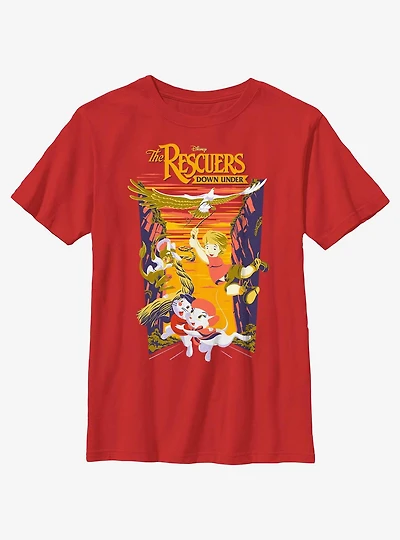 Disney The Rescuers Down Under National Park Rescue Youth T-Shirt