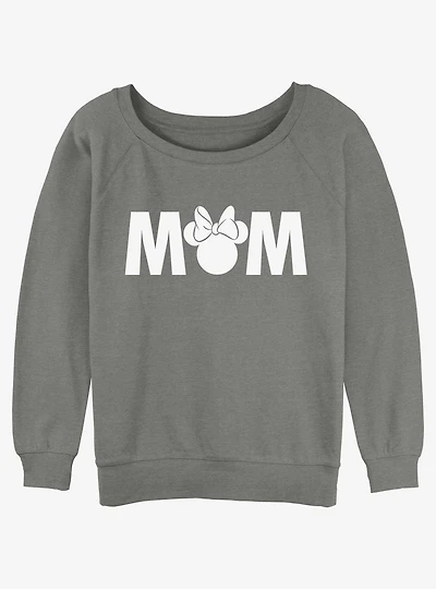 Disney Mickey Mouse Minnie Mom Girls Slouchy Sweatshirt