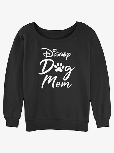 Disney Channel Dog Mom Womens Slouchy Sweatshirt
