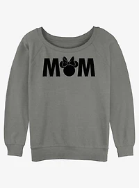 Disney Mickey Mouse Minnie Mom Womens Slouchy Sweatshirt