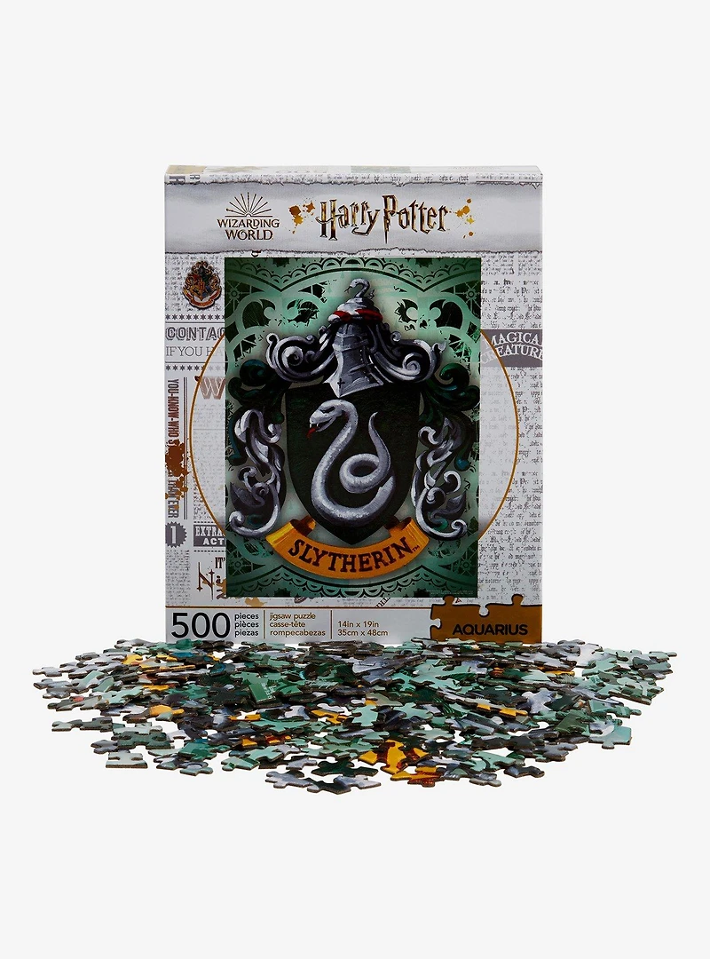 Harry Potter Slytherin House Crest 500-Piece Puzzle