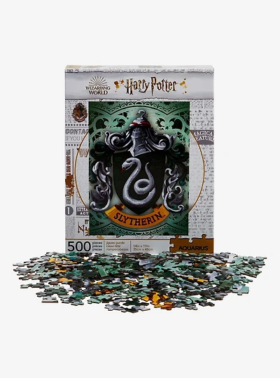 Harry Potter Slytherin House Crest 500-Piece Puzzle