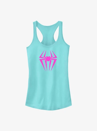Marvel Spider-Man: Across The Spider-Verse Spider-Gwen Logo Girls Tank