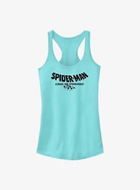 Marvel Spider-Man: Across The Spider-Verse Part One Logo Girls Tank