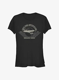 Indiana Jones Aviation Badge Girls T-Shirt