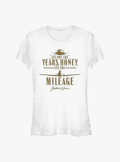 Indiana Jones It's The Mileage Girls T-Shirt