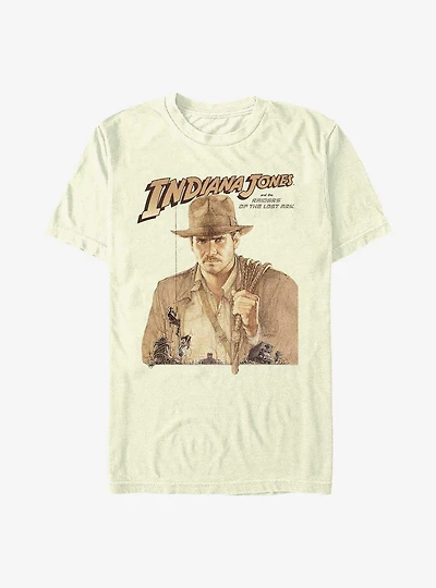 Indiana Jones and the Raiders of Lost Ark Archaeologist Portrait T-Shirt