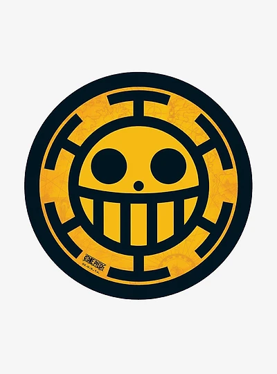 One Piece Captain Trafalgar Law Emblem Mousepad