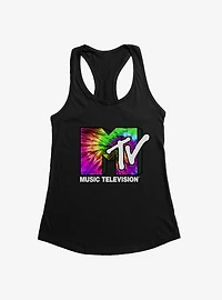 MTV Tie Dye Logo Girls Tank