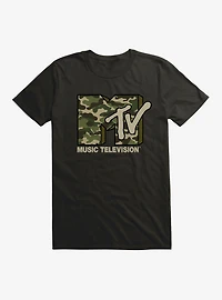 MTV Camo Logo T-Shirt