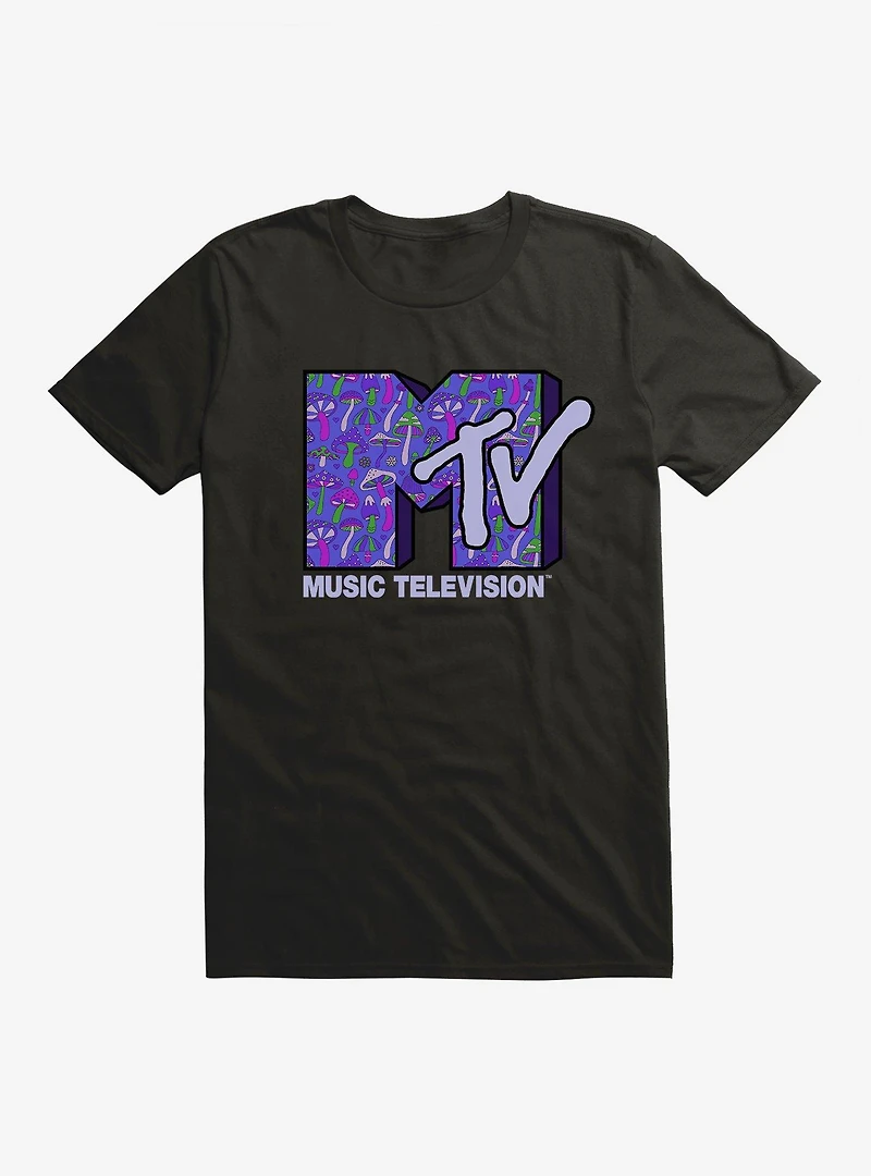 MTV Mushrooms Logo T-Shirt