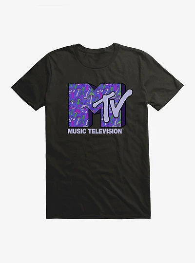 MTV Mushrooms Logo T-Shirt
