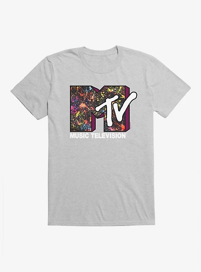 MTV Paint Splatter Logo T-Shirt