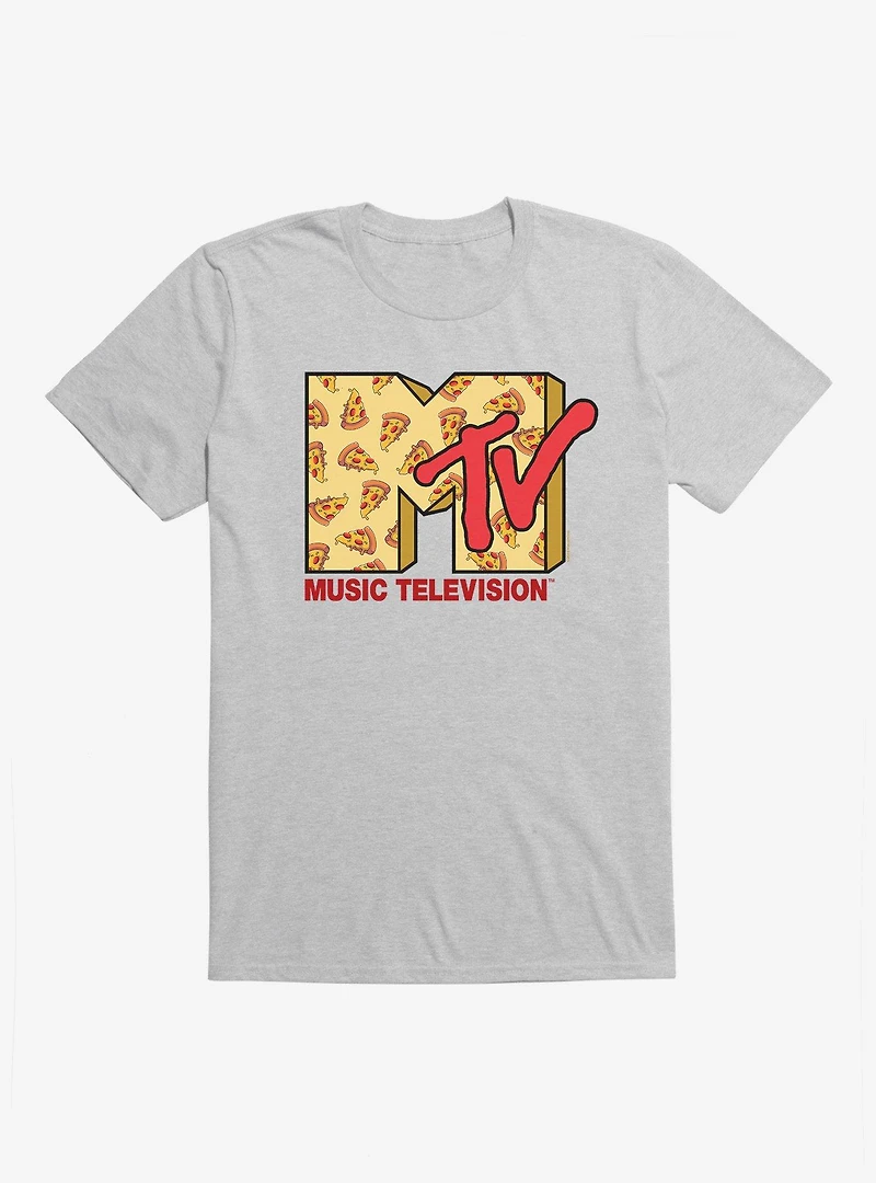 MTV Pizza Logo T-Shirt