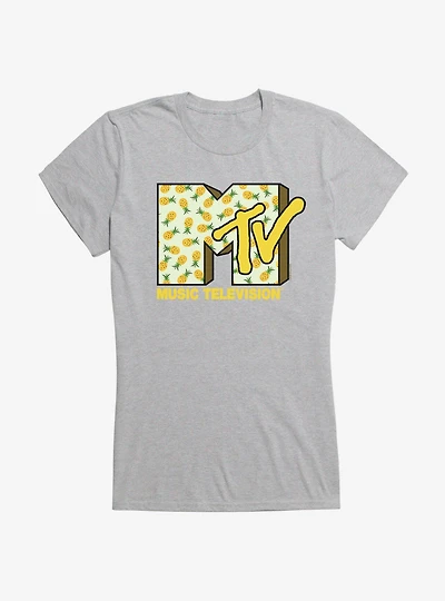 MTV Pineapple Logo Girls T-Shirt