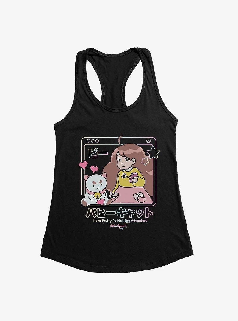 Bee And Puppycat Pretty Patrick Egg Adventure Girls Tank