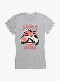 Universal Anime Monsters Dracula Portrait Girls T-Shirt