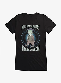 Universal Anime Monsters Real Monster Frankenstein Girls T-Shirt