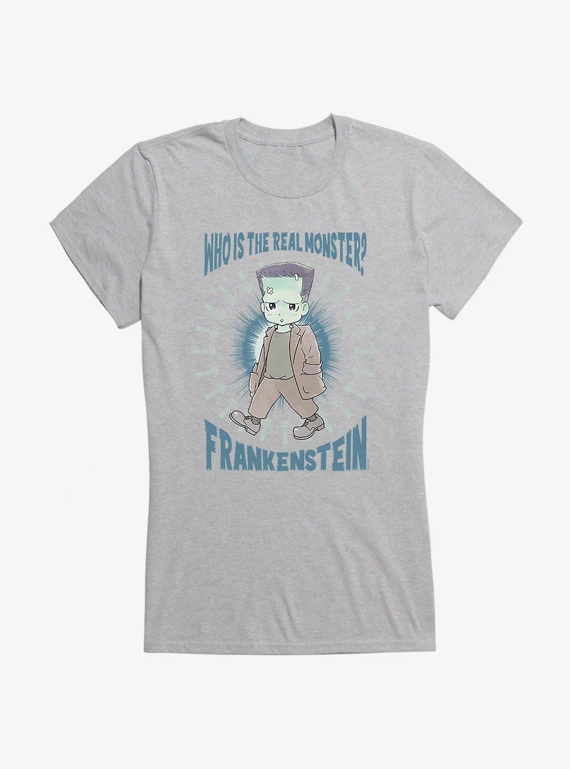 Universal Anime Monsters Real Monster Frankenstein Girls T-Shirt