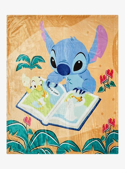 Disney Lilo & Stitch Sherpa Throw
