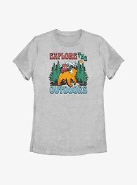 Disney Brother Bear Explore The Outdoors Womens T-Shirt